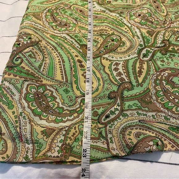 Worthington Vintage Silk Pencil Skirt - Picture 5 of 8